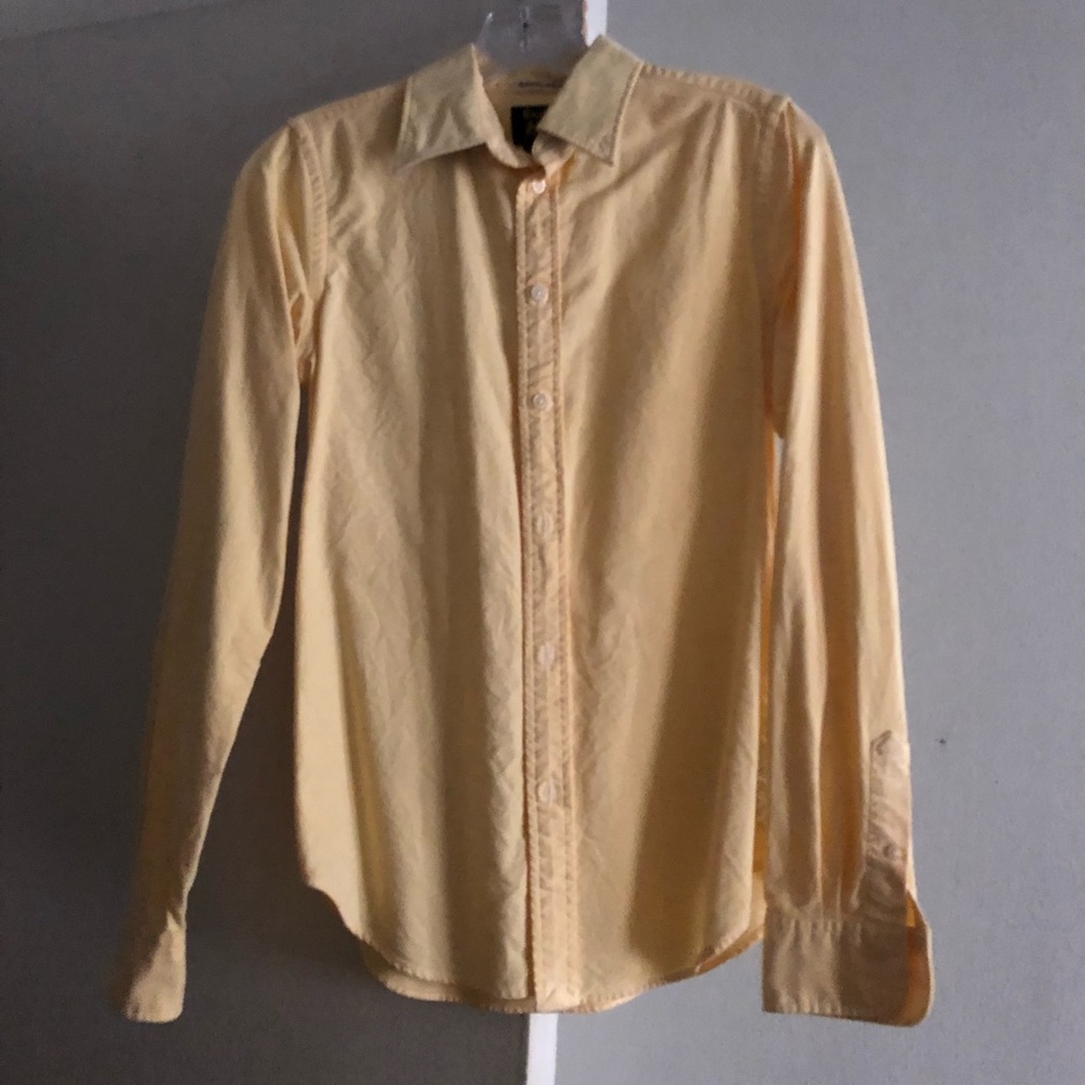 RALPH LAUREN RUBGY OXFORD SHIRT SIZE 4
